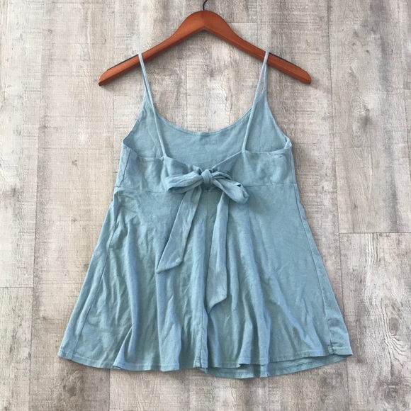 Altar’d State Back Tie Tank - Picture 1 of 8